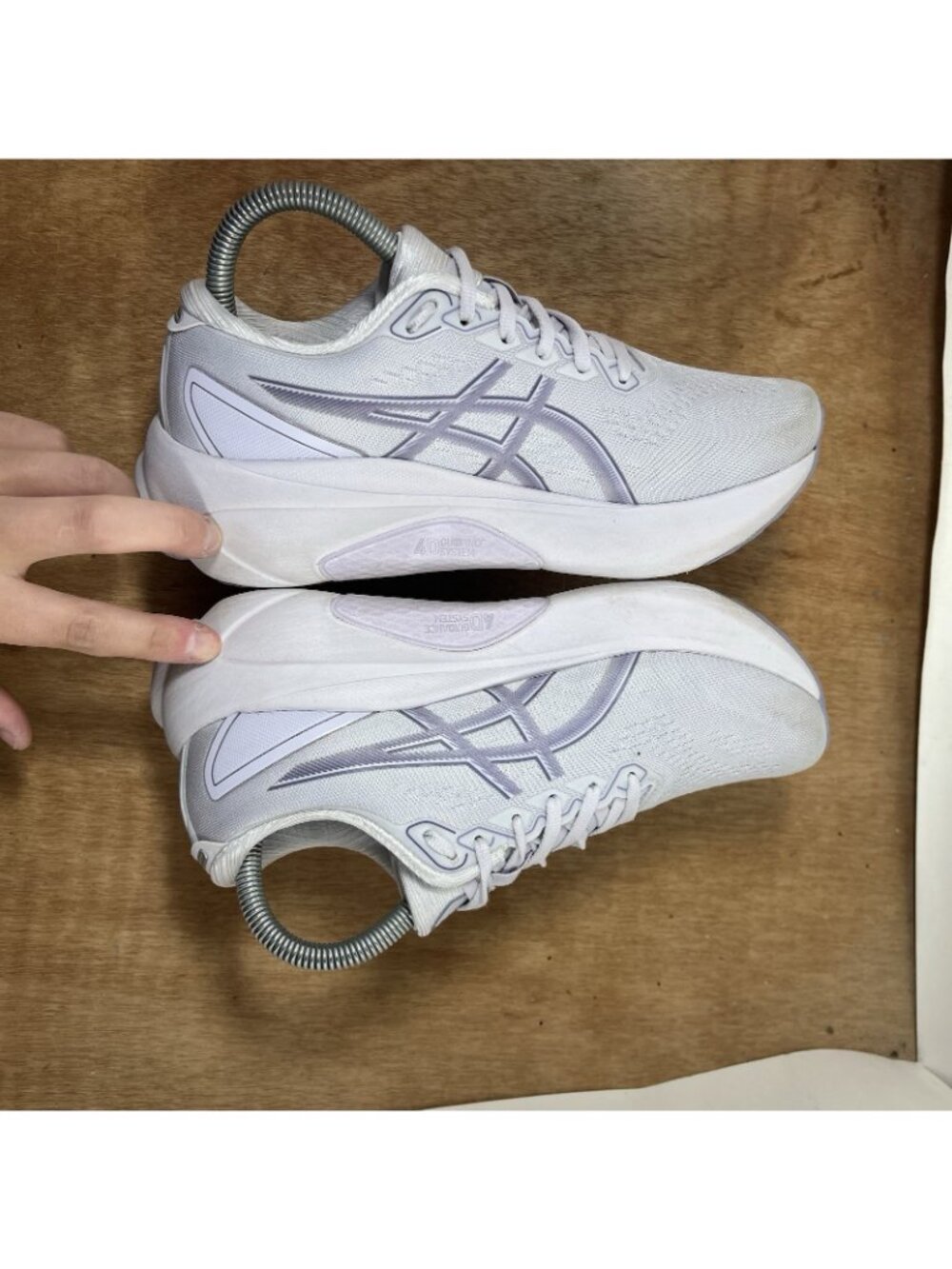 ASICS Gel-Kayano 30 Women’s 7.5 Stability Running Shoes Sneakers Grey Purple - Picture 6 of 9